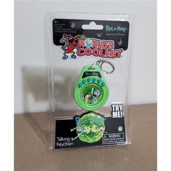 World&#039;s Coolest Rick and Morty Talking Keychain Super Impulse w/ six - Picture 3 of 7